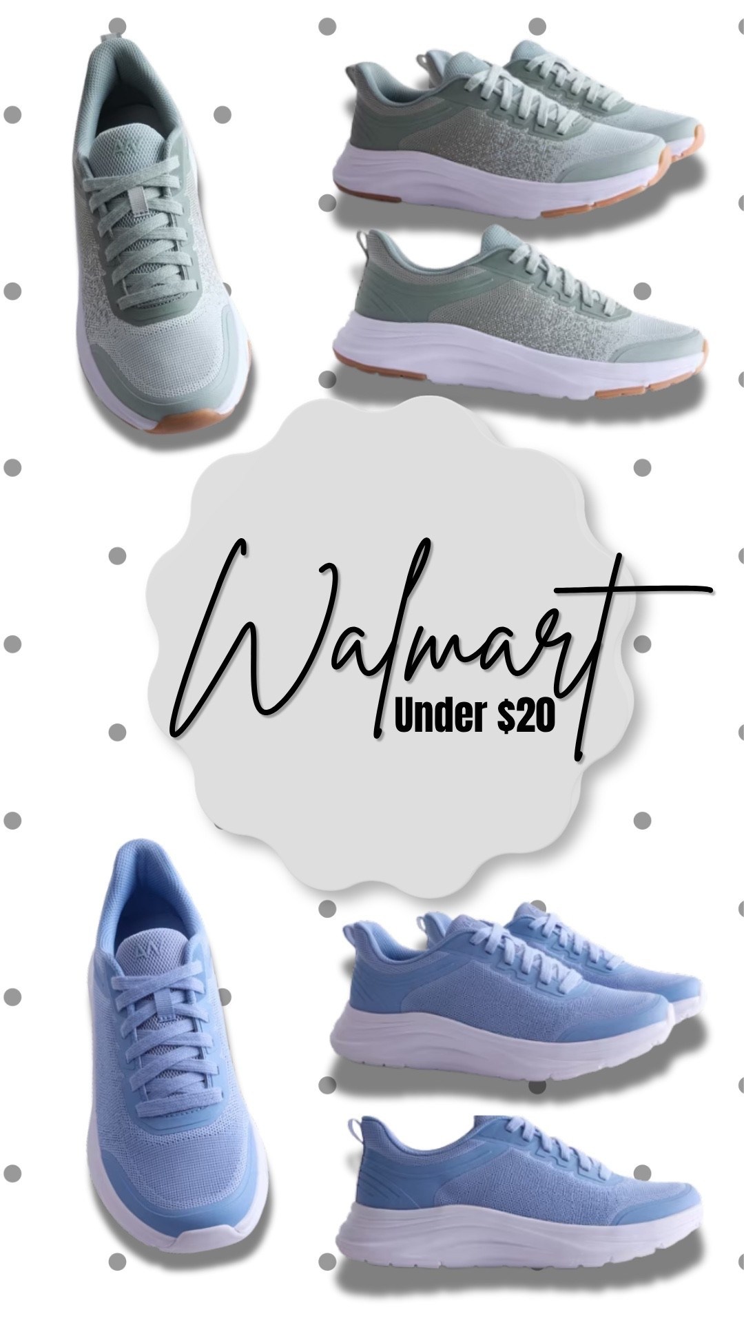 Need a comfy everyday sneaker that won’t break the bank? 👟 These Walmart sneakers are under $20 and come in the prettiest colors! Perfect for walking, running errands, travel days, or pairing with your favorite athleisure looks. Affordable, cute, and comfy? Yes, please! 💙

#WalmartFinds #WalmartFashion #AffordableStyle #SneakerStyle #EverydayShoes #Athleisure #ComfyStyle #BudgetFashion #WalkingShoes #LTKStyle #LTKFinds #StyleForLess #Under20 #CasualOutfits #WalmartDeals

#LTKfitnessgoals #LTKActive #LTKootd