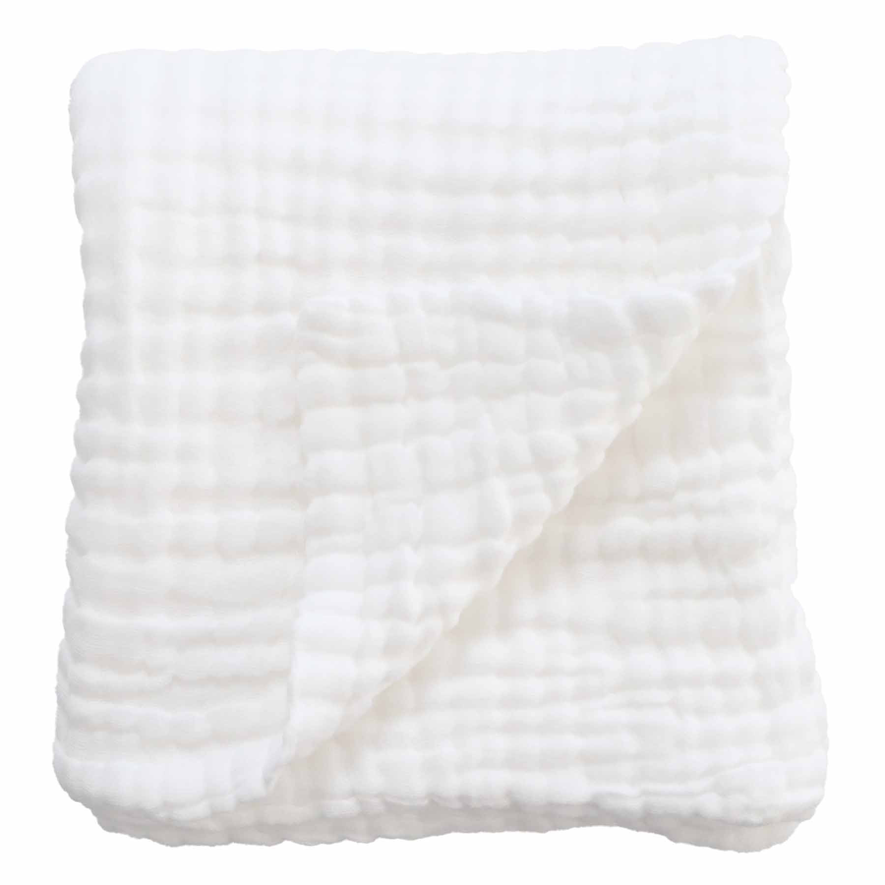 Organic Cotton Gauze Swaddle Blankets: Pearl | Persnickety
