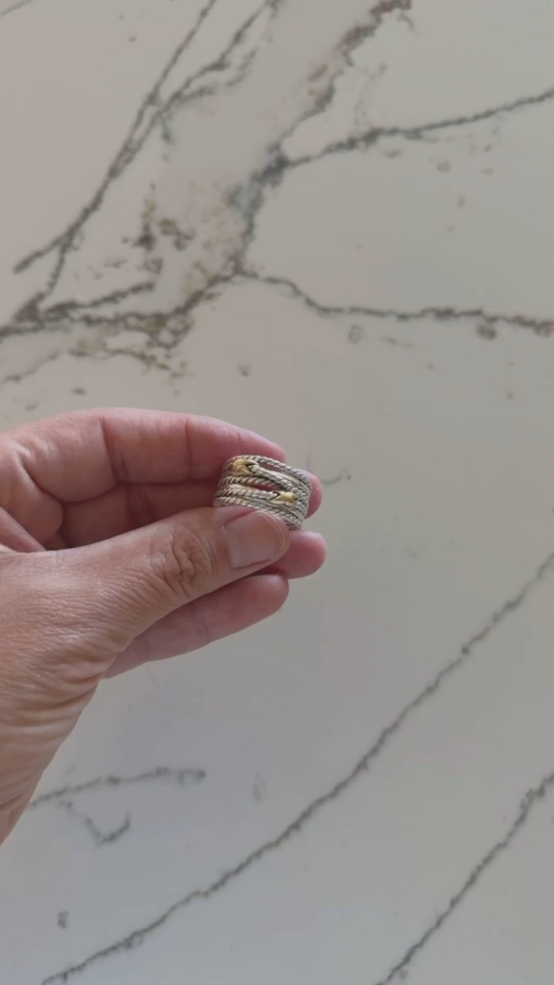 Love this ring!! It’s so nice and I love the mixed metals. 

#LTKMidsize #LTKGiftGuide #LTKOver40