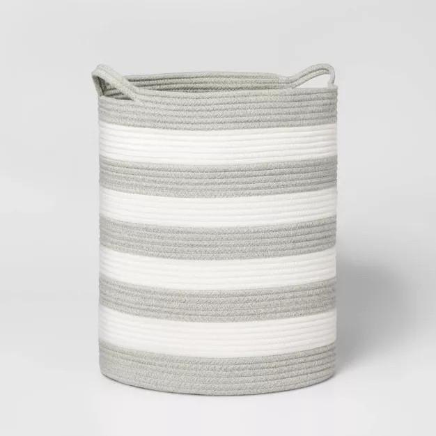 Coiled Rope Stripe Basket - Pillowfort™ | Target