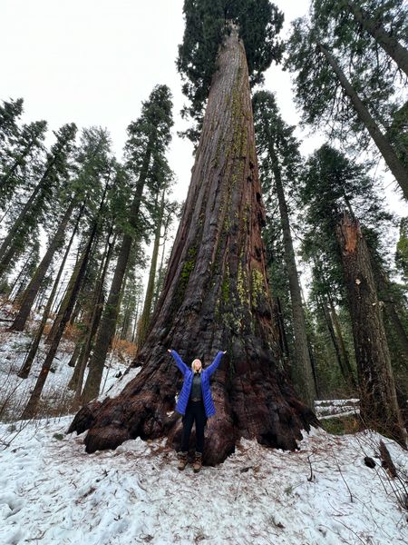 Winter snowy hike to the Giant Sequoias 🥾❄️🌲

#LTKtravel #LTKmidsize #LTKSeasonal