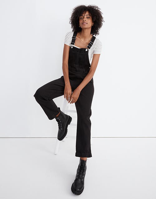 Straight-Leg Overalls in Lunar Wash | Madewell
