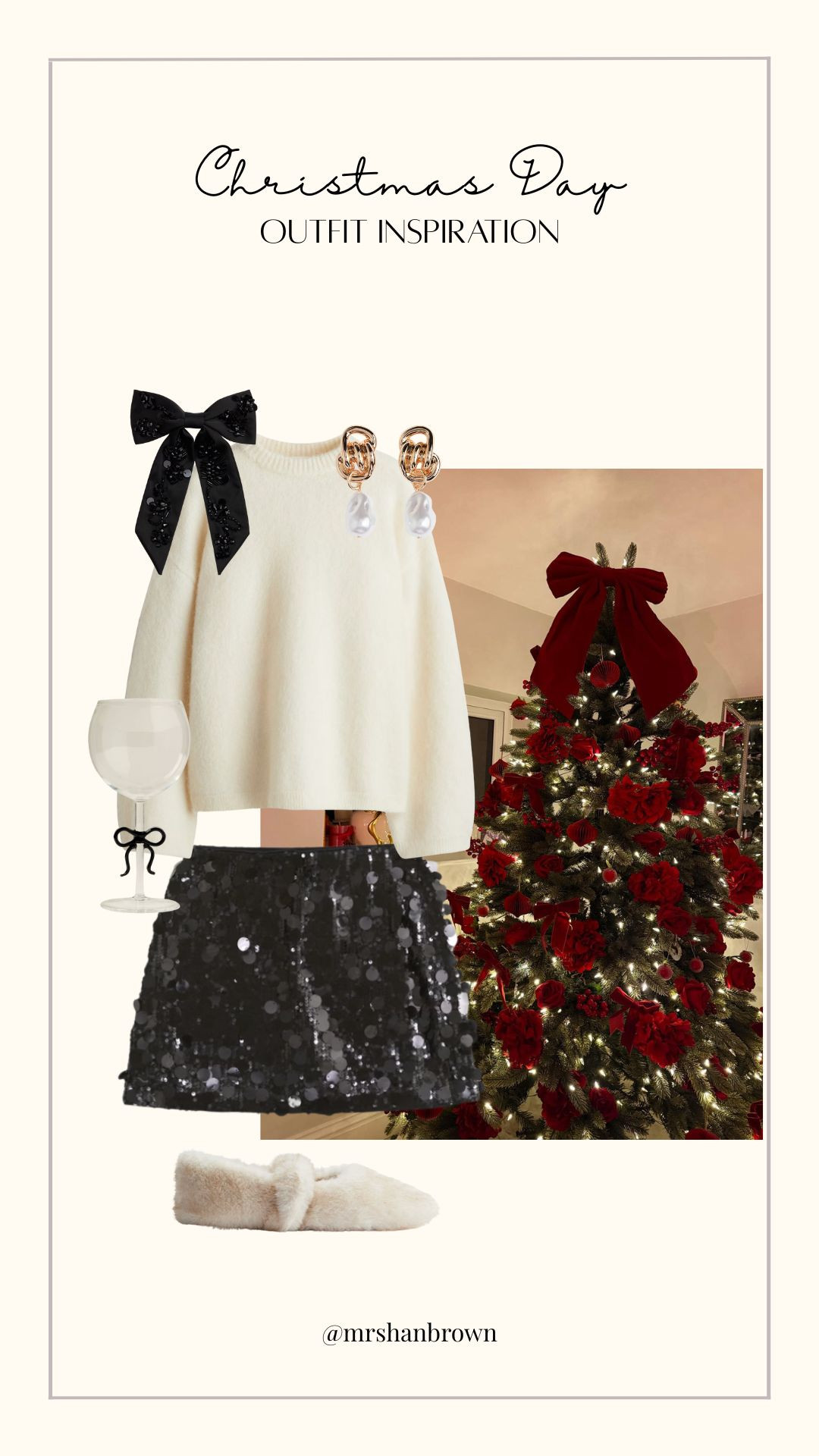 Christmas Day Outfit Inspiration ✨

Winter Fashion, Winter Style, Winter Outfit, Party wear, Party Season, Sequin Skirt, Knitwear, Christmas Day Outfit, Burgundy Slippers 

 

#LTKwinter #LTKfestive #LTKpartywear