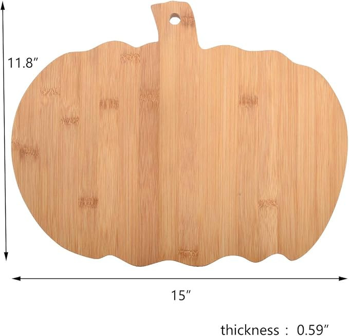 Vencer Halloween Pumpkin Bamboo Serving & Cutting Board,The Nightmare Before X-MAS Gift and Decor... | Amazon (US)