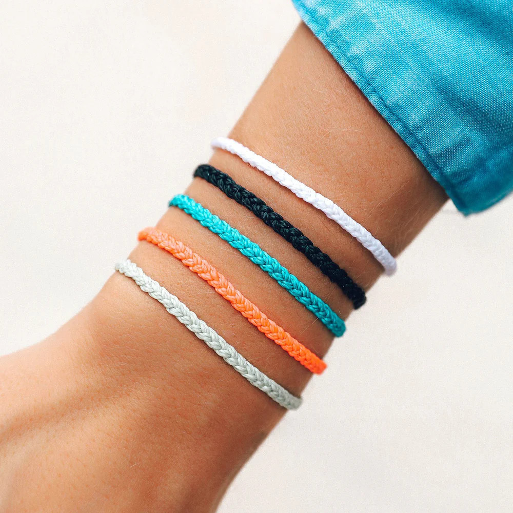 Solid Mini Braided Bracelet | Pura Vida Bracelets