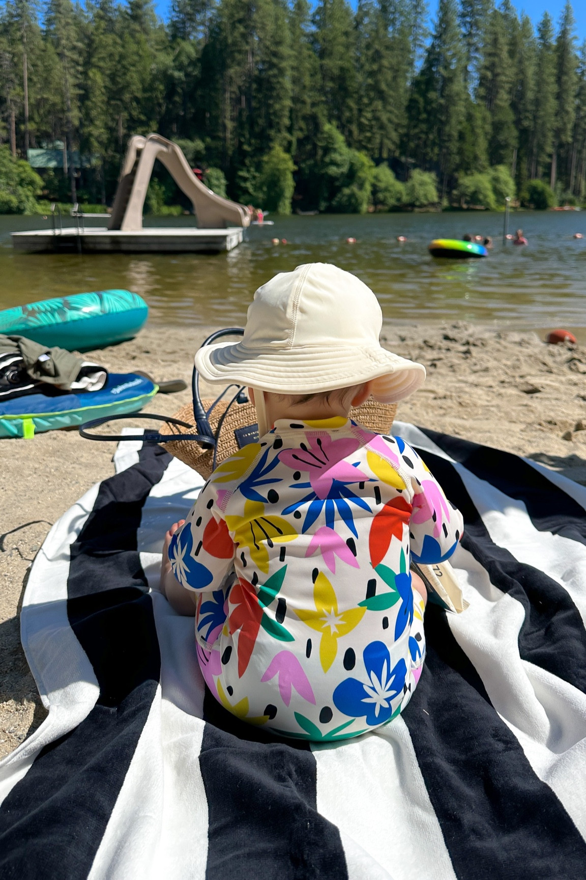 Beach towel and baby swim 🫶🏼

#LTKbaby #LTKhome #LTKswim