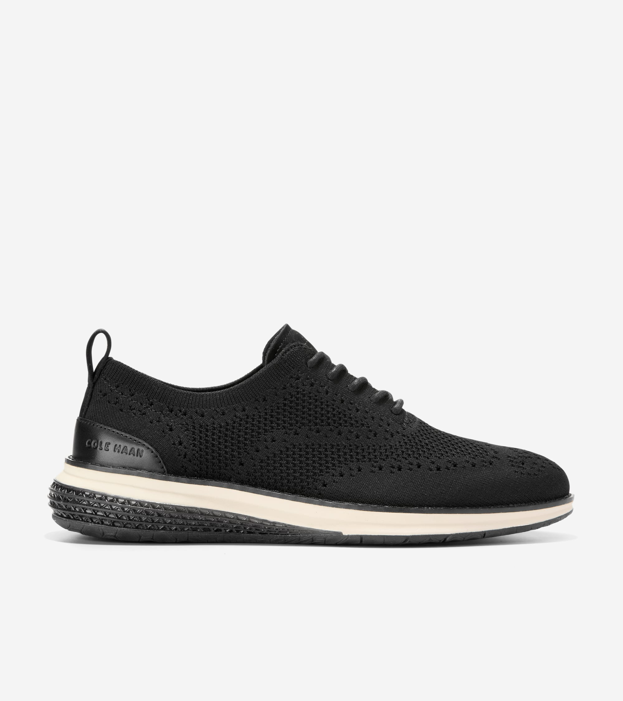 Men's ØriginalGrand Energyweave Stitchlite™ Wingtip Oxfords in Black | Cole Haan | Cole Haan (US)
