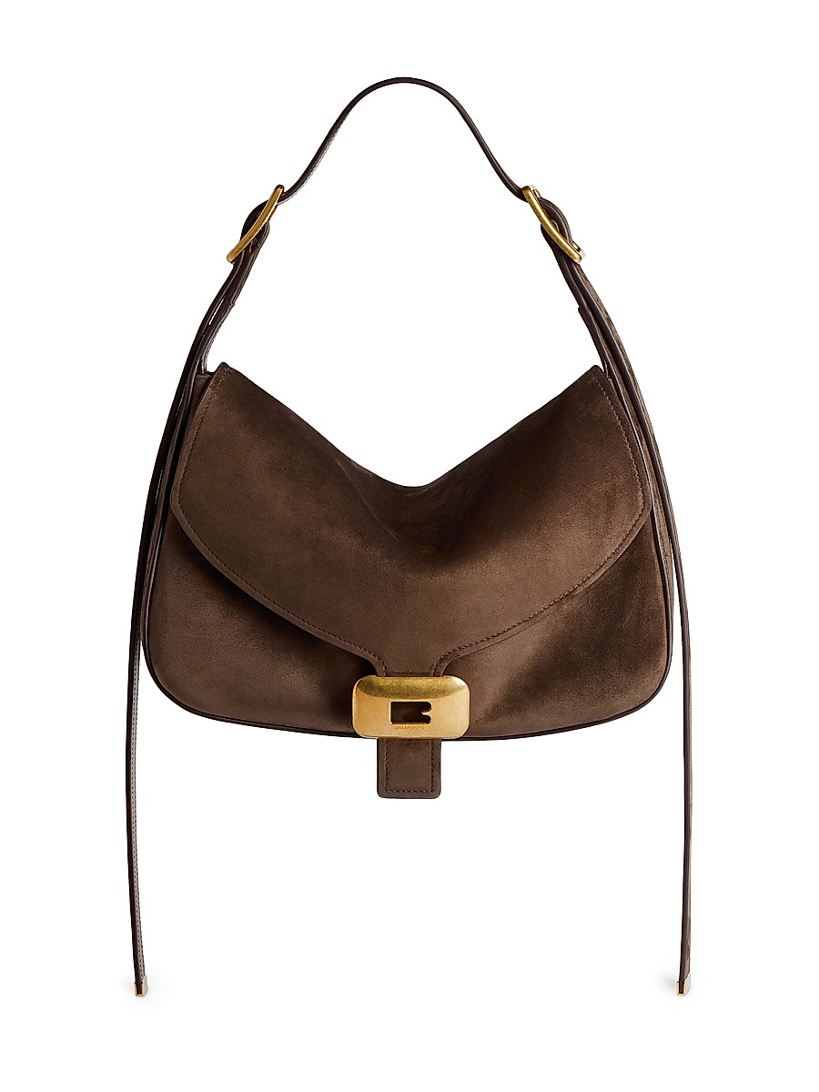Balenciaga Women's Clicca Shoulder Bag - Muscade | Saks Fifth Avenue