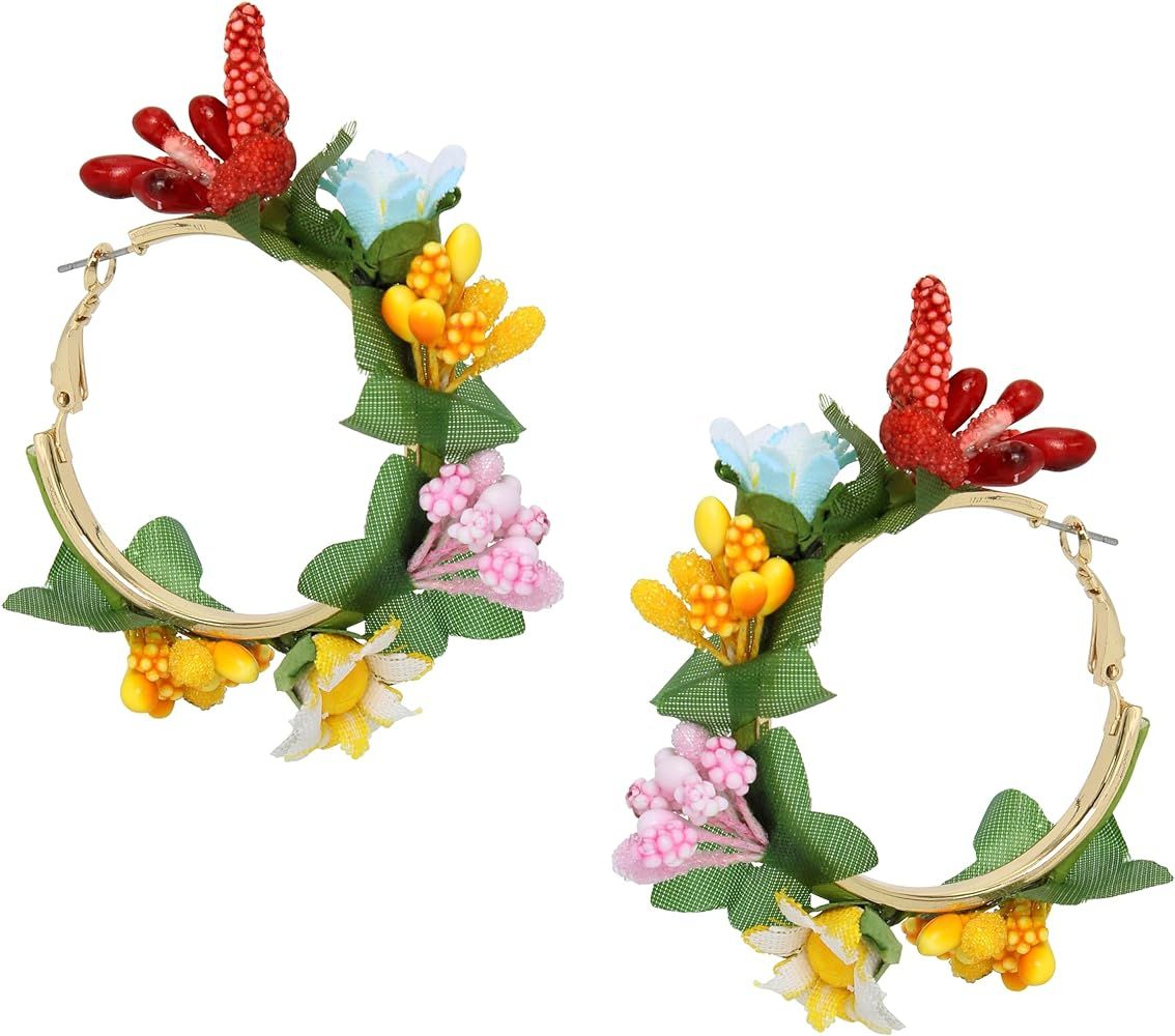 Betsey Johnson Womens Spring Motif Earrings | Amazon (US)