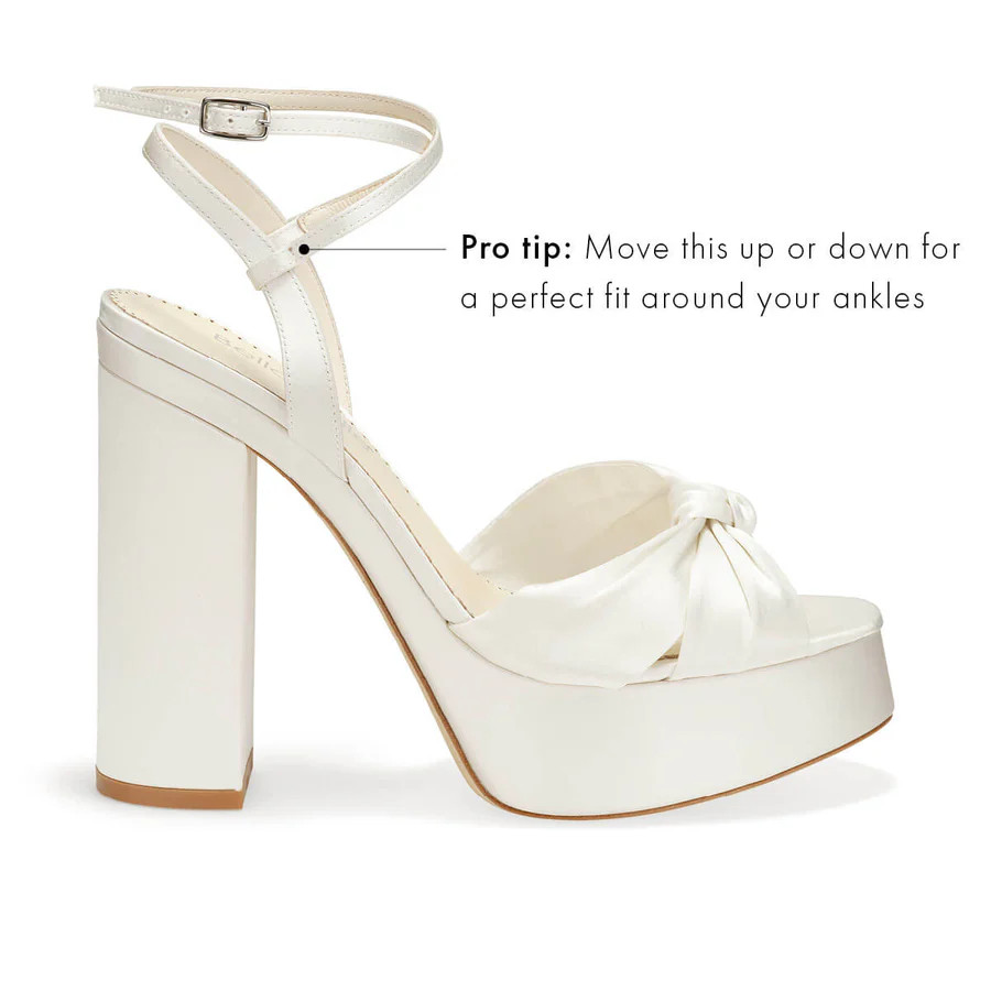 5 Inch Open Toe Platform Block Heel Sandals | Bella Belle Shoes