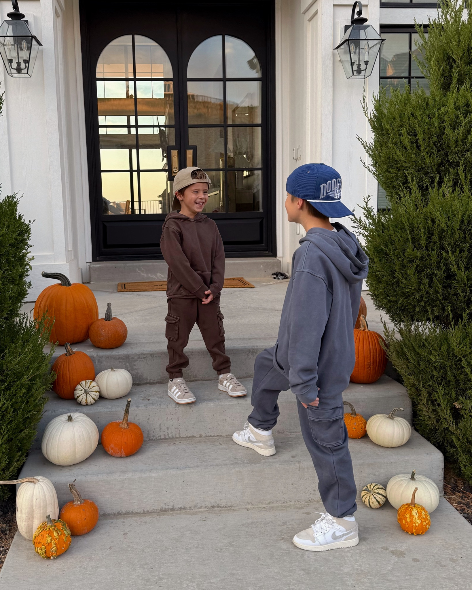 Boys fall sweat sets. Come in size 4t-18 big kid. Super cute!! Amazing quality reminds me of Abercrombie. Thick and warm! 

Toddler outfits, fall family photos, kids family pics, kids outfit ideas, kids fall outfits, boys fall outfits, kids hoodie

#LTKSeasonal #LTKFindsUnder50 #LTKKids