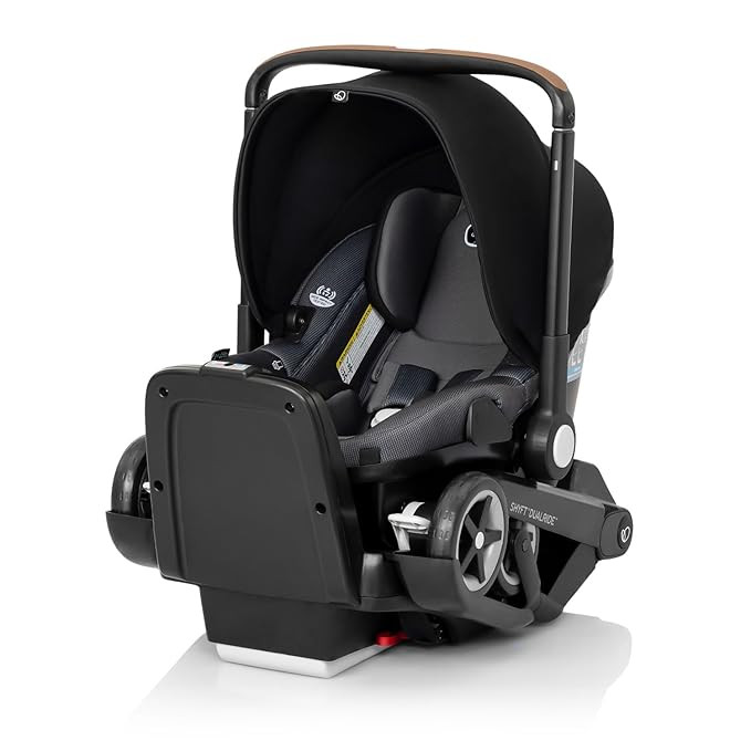 Shyft DualRide with Carryall Storage Infant Car Seat and Stroller Combo (Boone Gray) | Amazon (US)