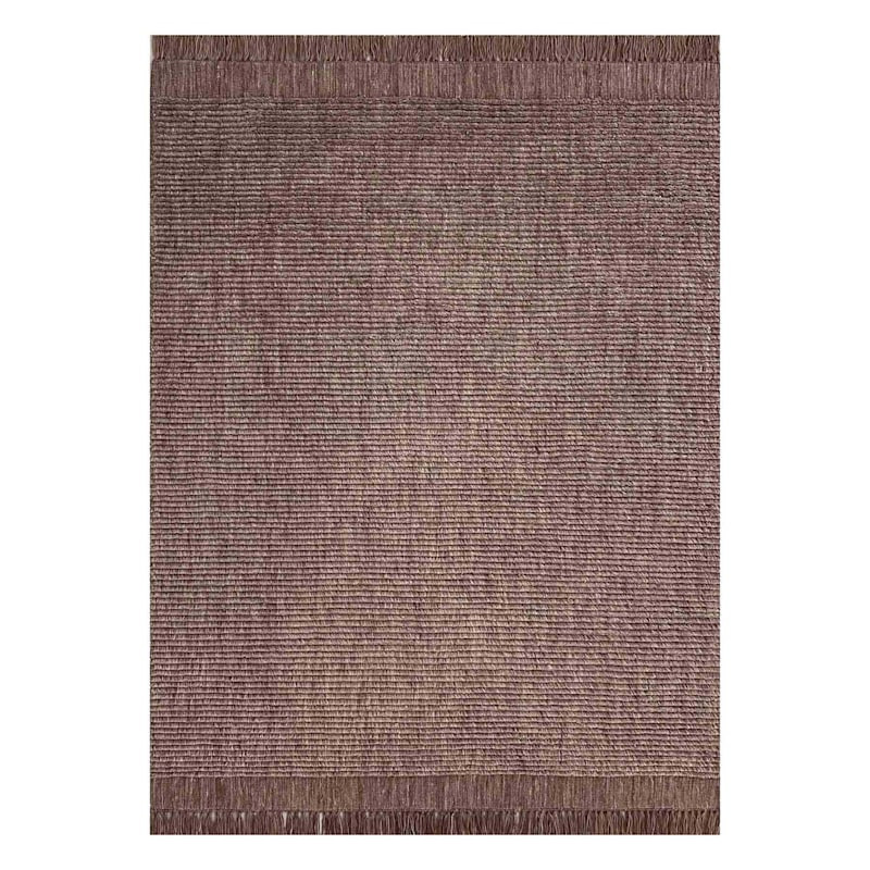 (A486) Ava Red Loomed Area Rug, 5x7 | At Home
