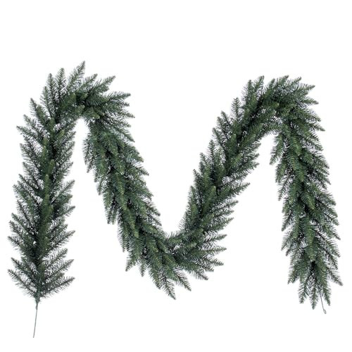Vickerman 25' Camdon Fir Artificial Christmas Garland - Unlit - Seasonal Indoor Commercial Decor - Reliable and Durable - Garland for Staircase or Mantel | Amazon (US)