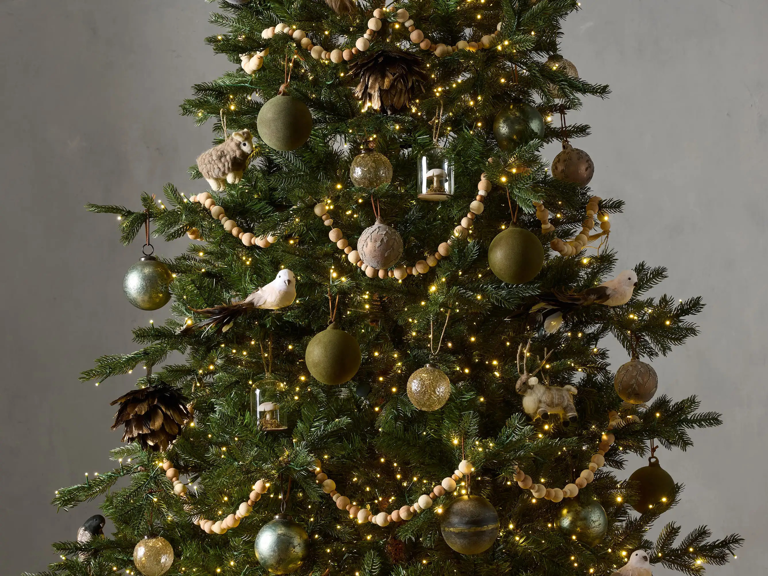 Pre-lit Faux Portland Pine | Arhaus