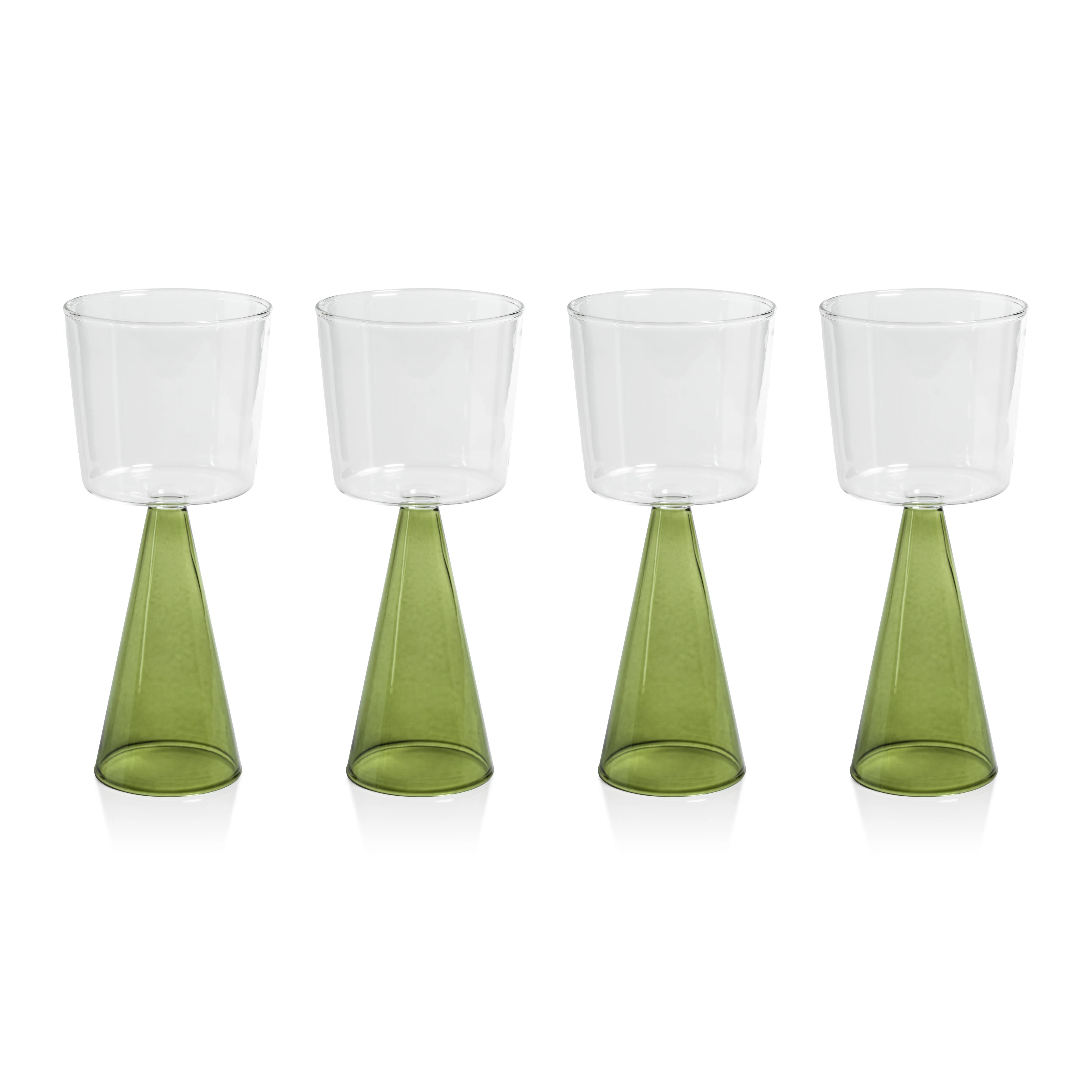 Monticello 9.81oz. White Wine Glass Set (Set of 4) | Wayfair North America