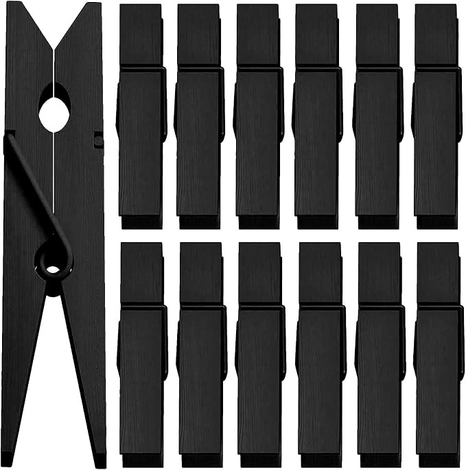 50pcs Colorful Clothespins Natural Wooden Colored Clothespins, Photo Paper Peg Pin Craft Spring C... | Amazon (US)