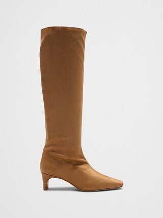 Vegan Leather Tall Slouch Boot | Banana Republic Factory