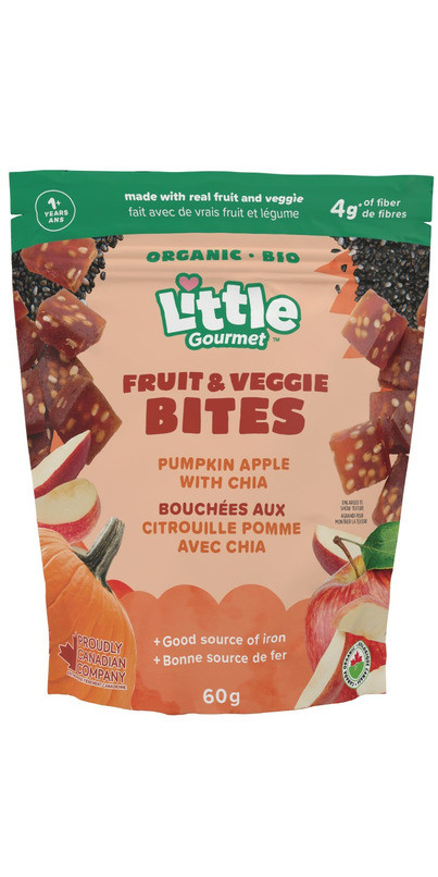 Little Gourmet Bites Pumpkin Apple | Well.ca