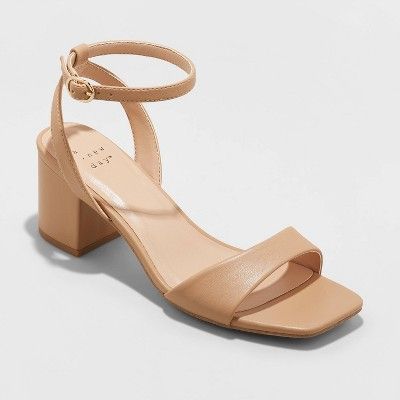 Women&#39;s Sonora Heels - A New Day&#8482; Tan 5 | Target