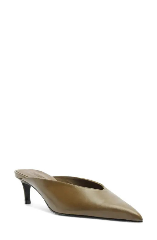 Schutz Loren Mule in Dried Olive at Nordstrom, Size 7.5 | Nordstrom