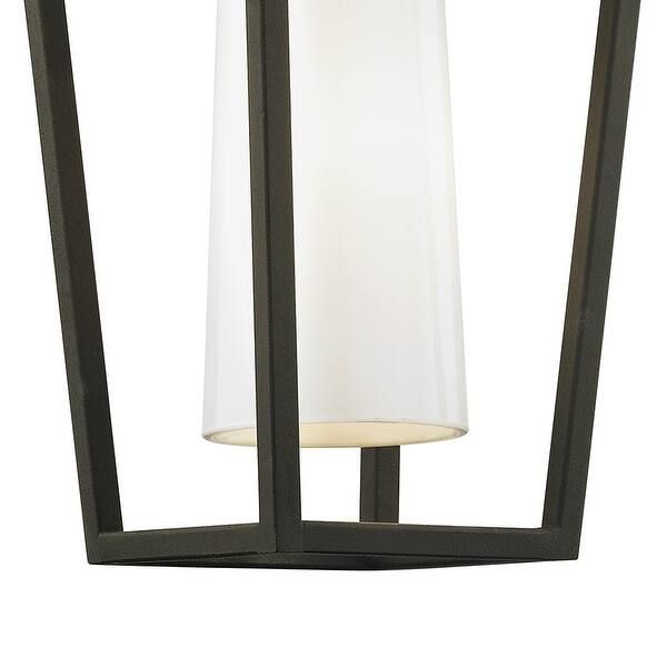 Mission Beach 1-light Textured Black Small Outdoor Wall Sconce - Blackbrand: Troy Lighting | Bed Bath & Beyond