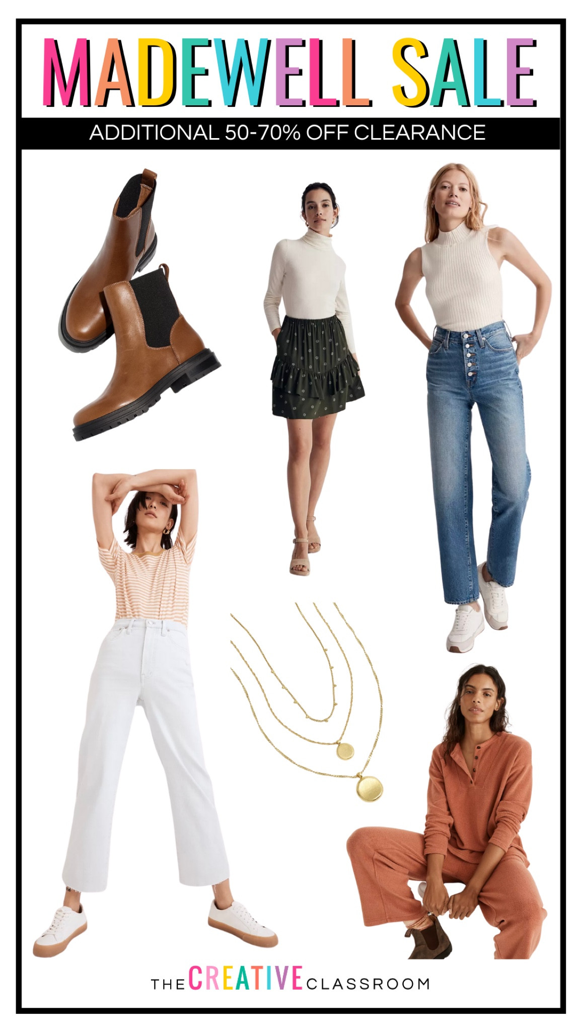 Madewell is doing an additional 50-70% off sale items! Here is what I grabbed! 