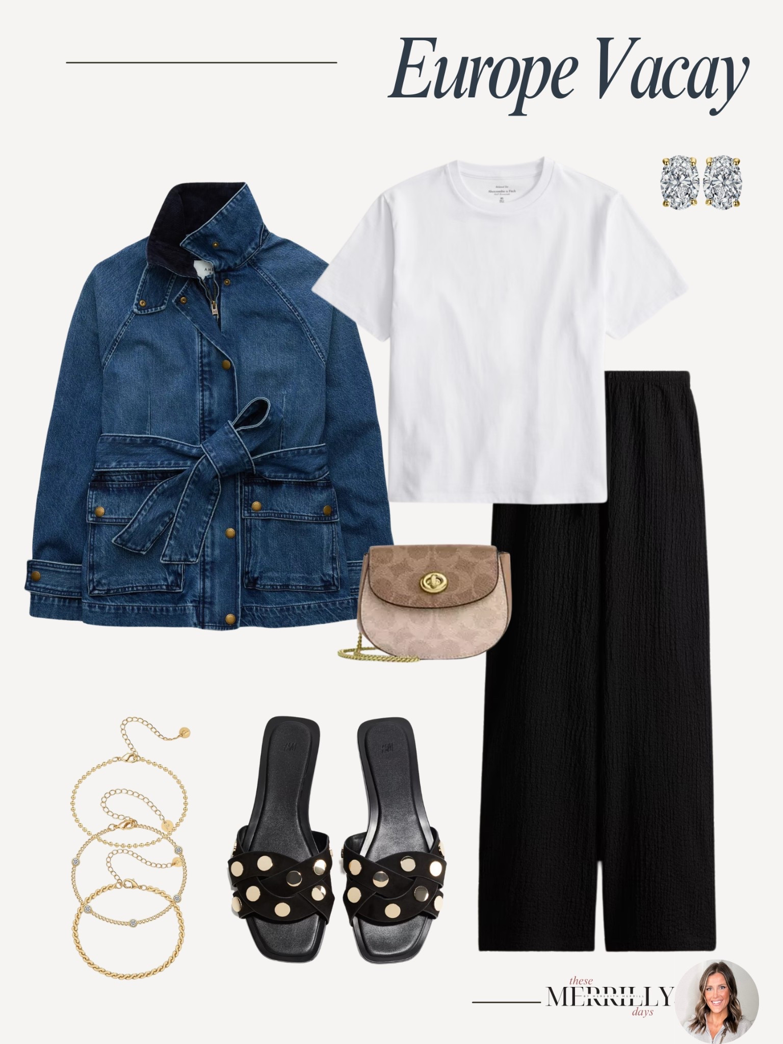 Europe vacation Spring Travel Outfit / Elevated Casual Spring Outfit 

#LTKShoeCrush #LTKTravel #LTKItBag