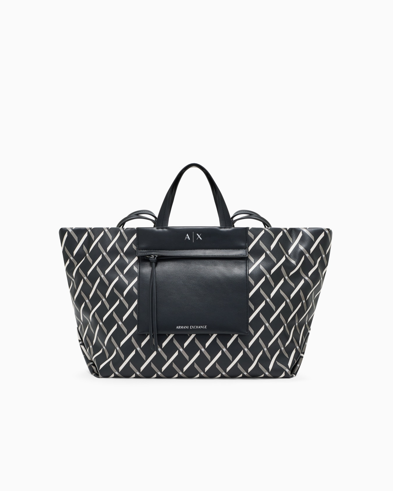 Large shopper bag with two handles | Armani US