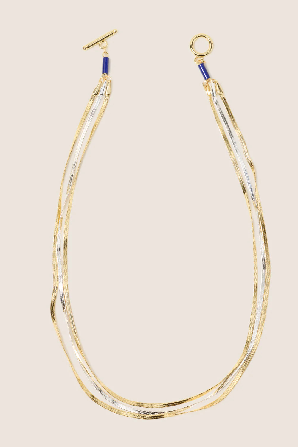 Val Triple Chain Necklace | Evereve