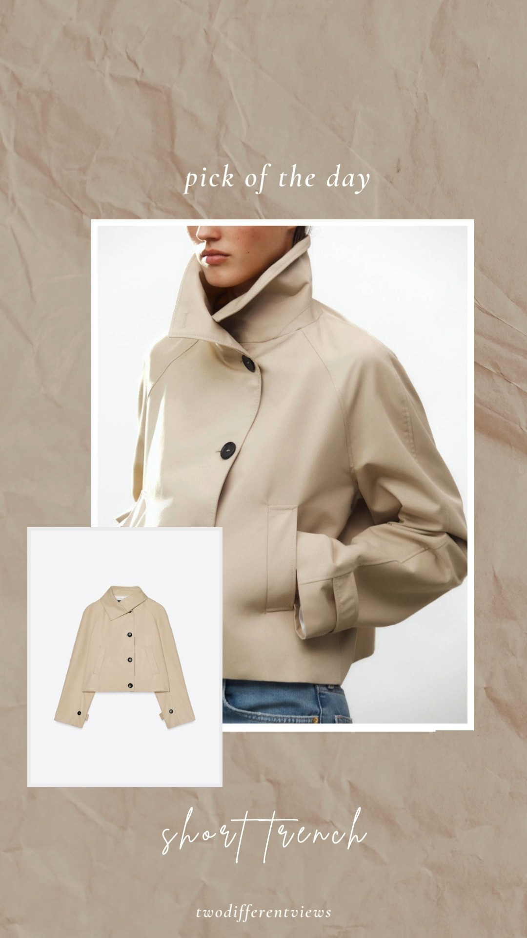 This short trench from Zara is trending and going viral!  Hurry before it sells out!  

 #LTKWatchNow #LTKFindsUnder100 #LTKWorkwear