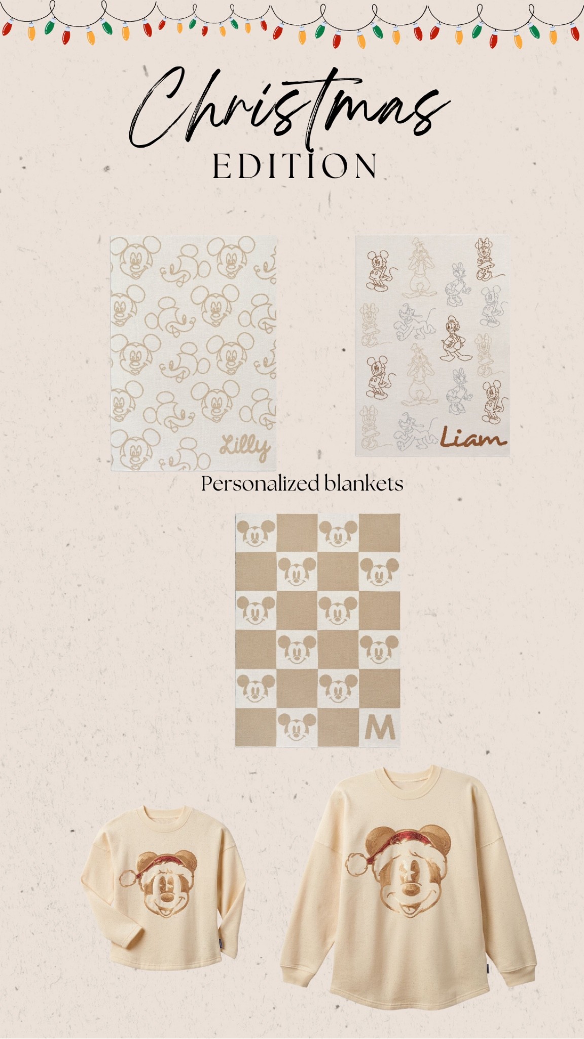 These blankets make beautiful gifts. And the neutral spirit jersey is so beautiful 

#LTKSeasonal #LTKHoliday #LTKfamily