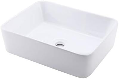 KES Vessel Sinks for Bathroom Sink Vanity Farmhouse Sink Above Counter Rectangular Vanity Vessel ... | Amazon (CA)