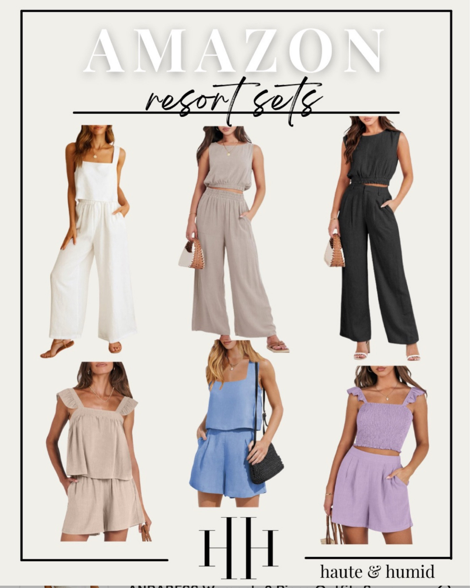 Amazon resort sets
Two piece vacation outfit 


#LTKStyleTip #LTKTravel #LTKSeasonal