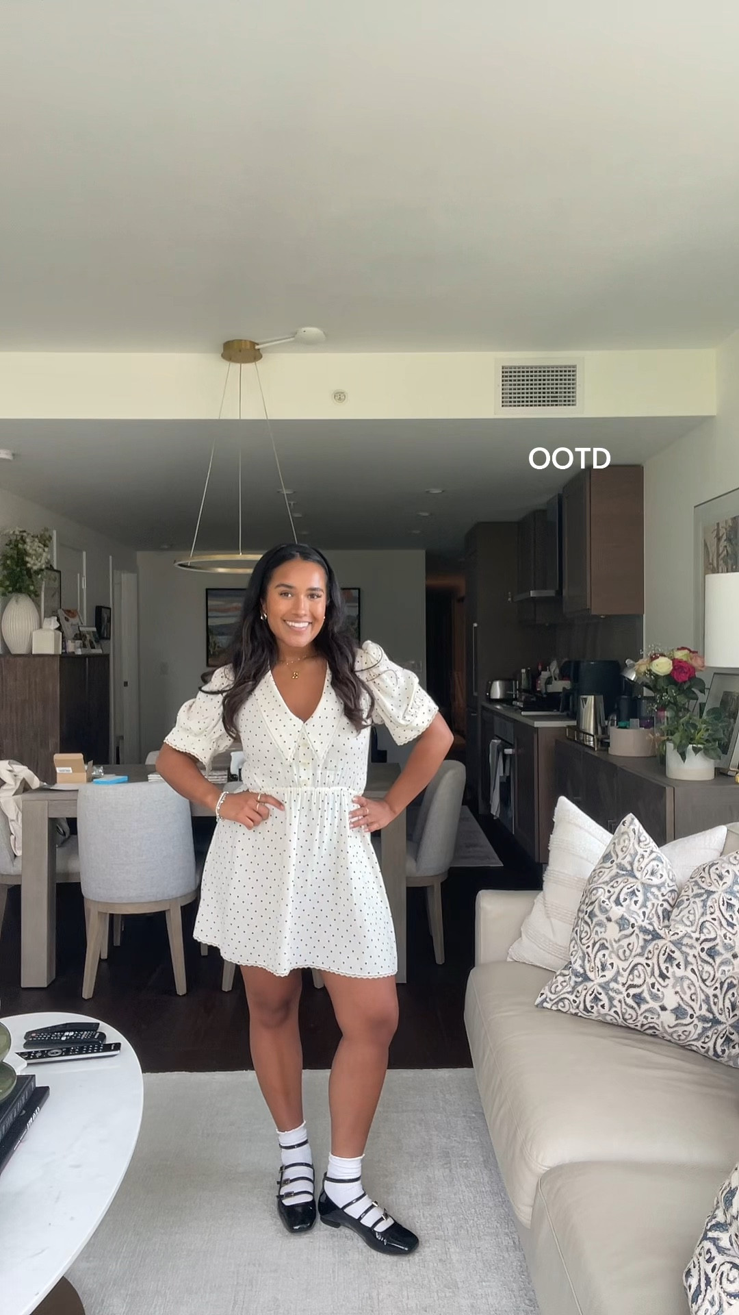 Office OOTD 🖤 

#aritzia #polkadotdress #ootd #blacksweater #officeoutfit #workdress #officefit #corporatedress #corporateoutfit 

#LTKsummer #LTKworkwear #LTKcanada