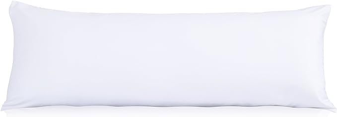 EVOLIVE Ultra Soft Microfiber Body Pillow Cover/Pillowcases 21"x54" with Hidden Zipper Closure (2... | Amazon (US)