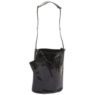 GUCCI Shoulder Bag Patent leather Black Auth 66386  | eBay | eBay US