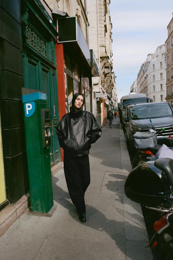 FAUX LEATHER JACKET | Zara US