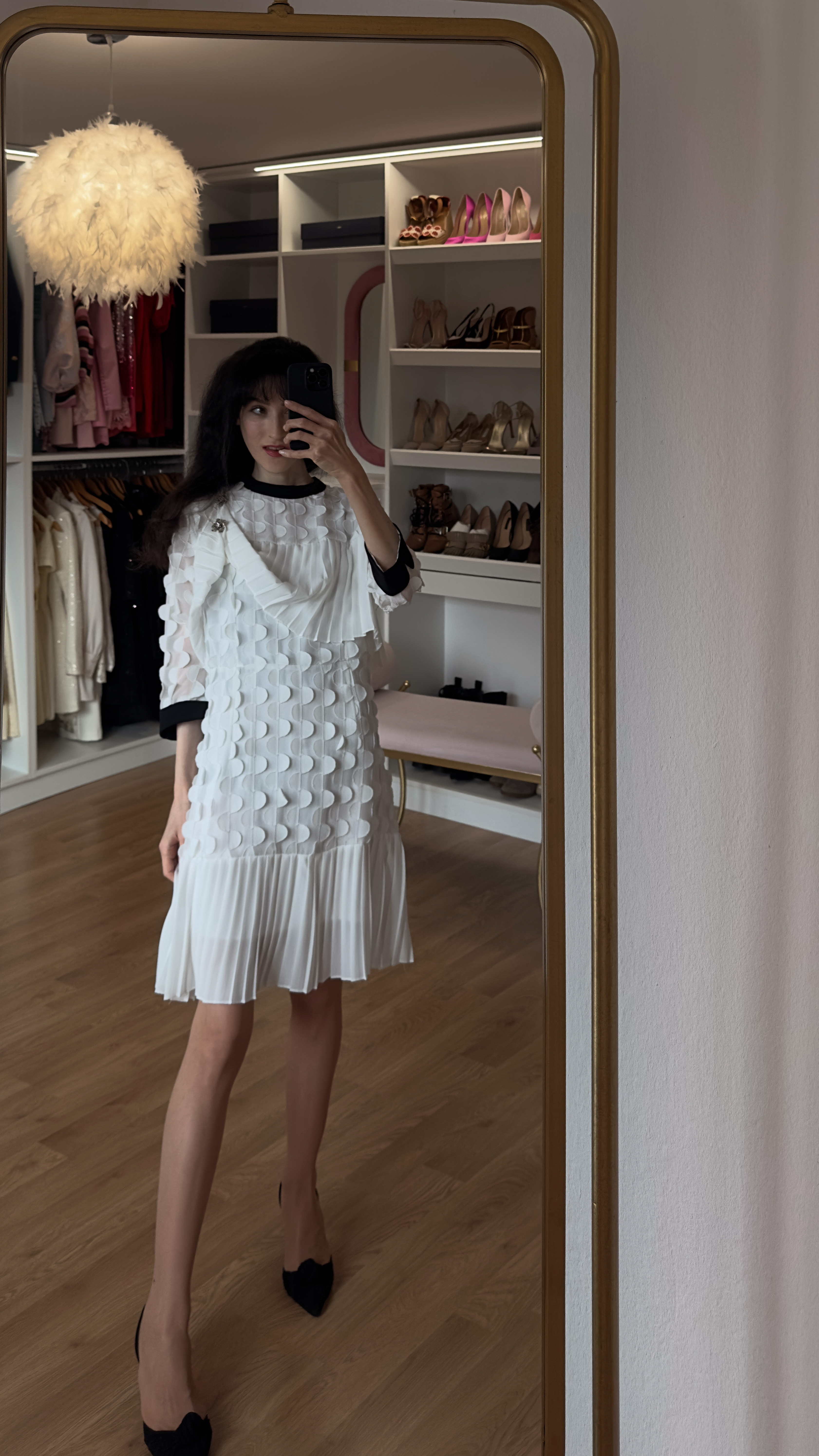 bridal, looks femininos, feminino elegante, look basico, estilo elegante, looks basicos, looks femininos estilosos, spring, spring inspo, spring fashion, church outfit, classy style, elegant style, old money style, spring outfits, european outfits, europe spring outfits, short dress, white dress, black and white outfit, brooch, black pumps 

 

#LTKootd #LTKSeasonal #LTKWedding