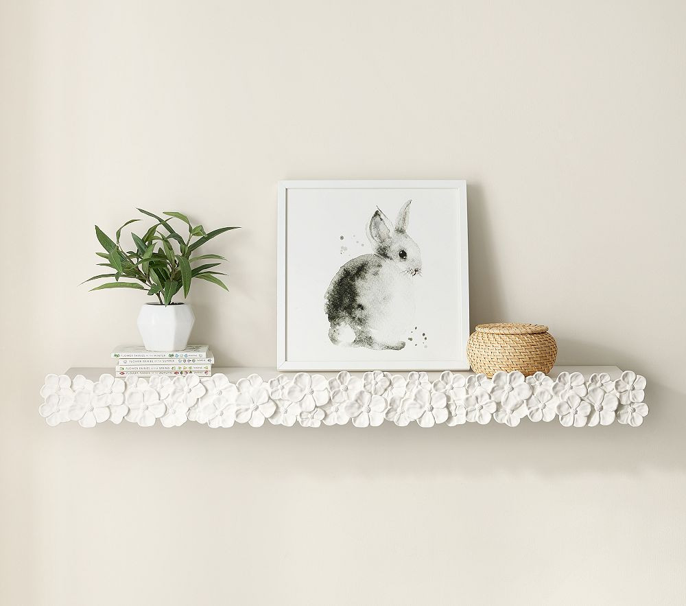 Hydrangea Shelf (36") | Pottery Barn Kids