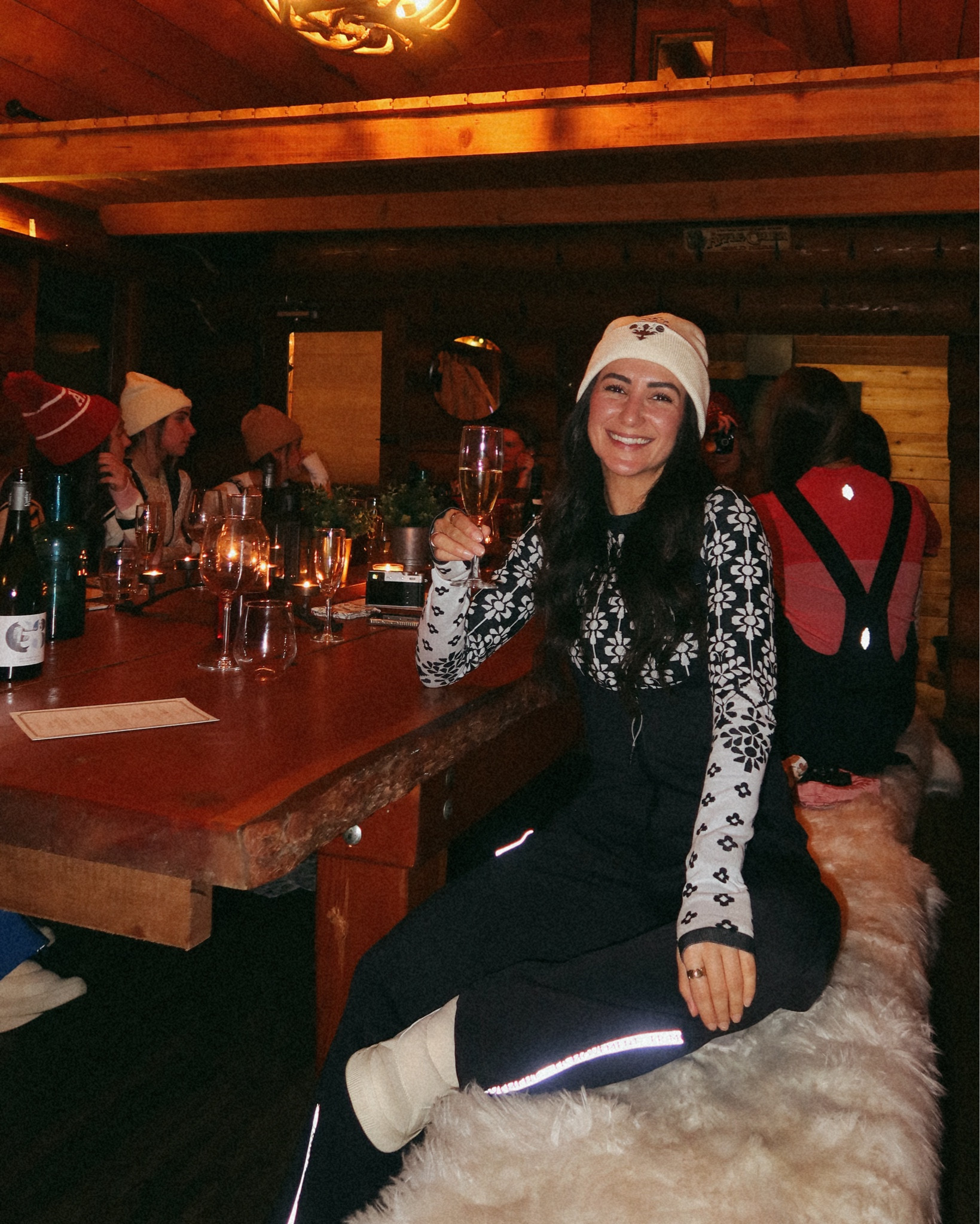 From the mountain to apres🩵

#LTKSeasonal #LTKActive