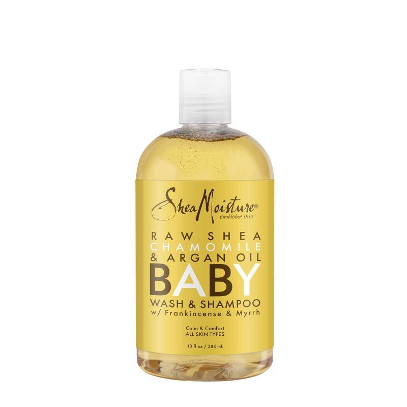 SheaMoisture Raw Shea Chamomile & Argan Oil Baby Head-To-Toe Wash & Shampoo - 13 fl oz | Target
