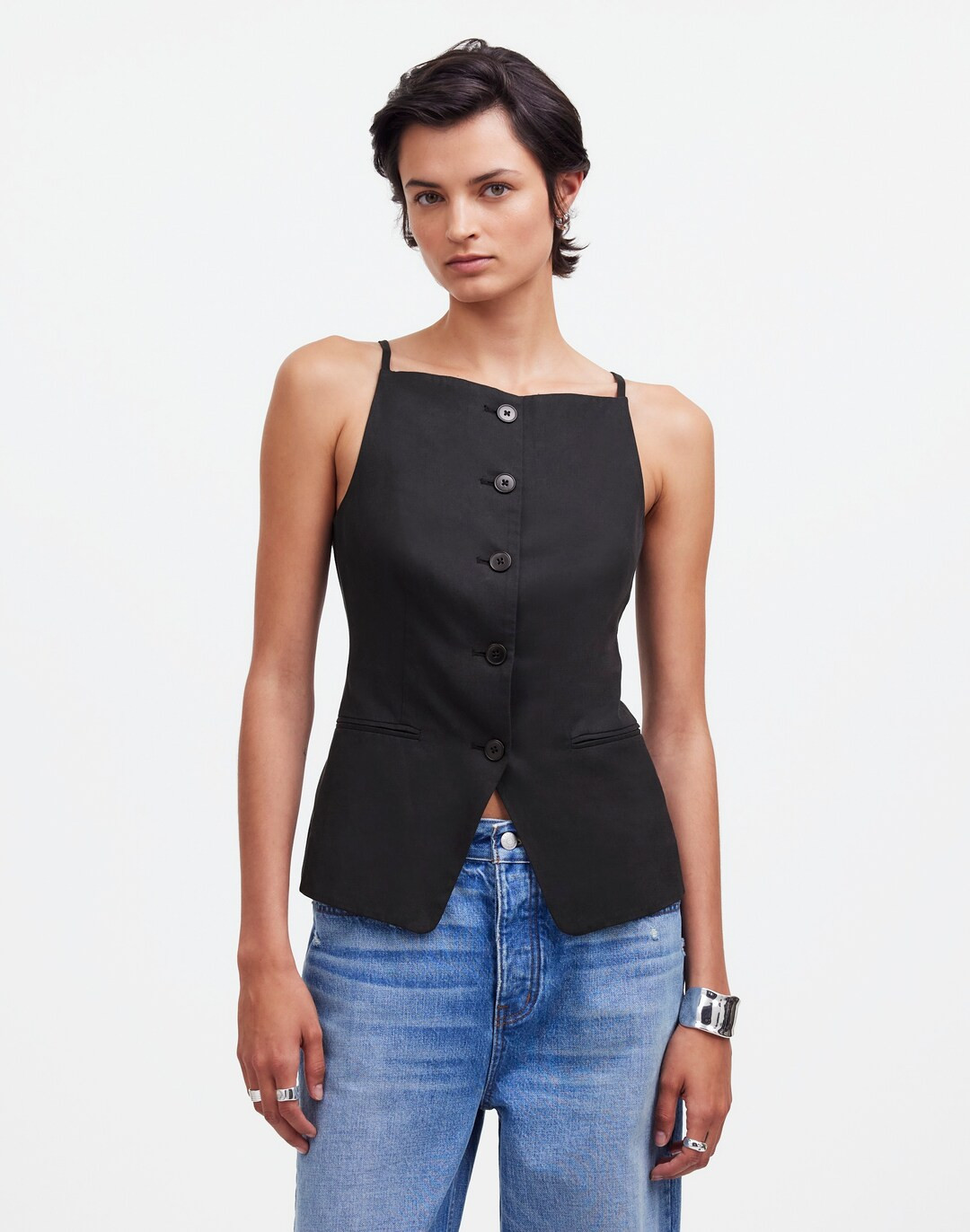 Square-Neck Vest | Madewell