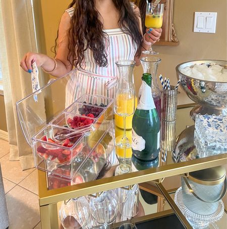 Mimosa bar
Acrylic for compartment, condiment organizer
Outdoor
Clear
Add ice
Large Bar cart
Gold
Square modern wine glasses
Amazon finds
Mother’s day
Gift idea


#LTKparties #LTKsalealert #LTKhome