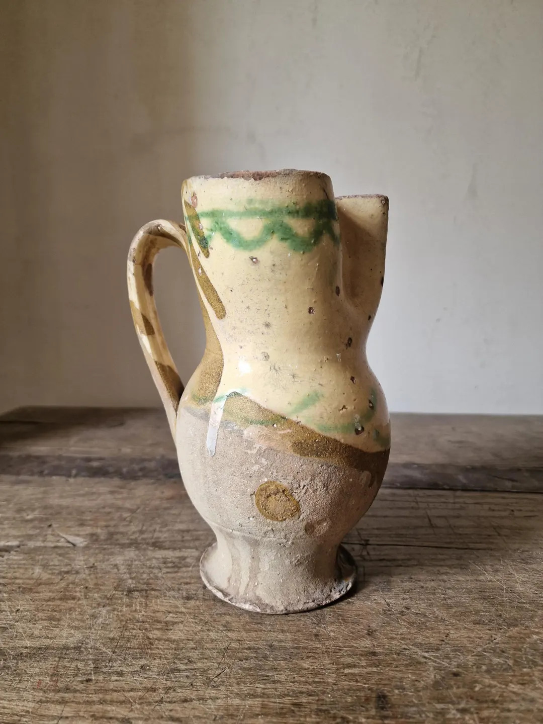 Antique Italian Terracotta Ochre Glazed Pitcher/pot/vase/jug. 1800s - Etsy | Etsy (Global)