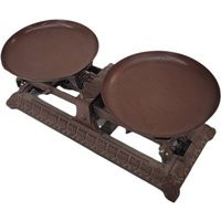 Antique Balance Scale Cast Iron With Two Dishes | Etsy (US)