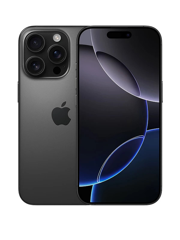Apple iPhone 16 Pro - Black Titanium | Very (UK)