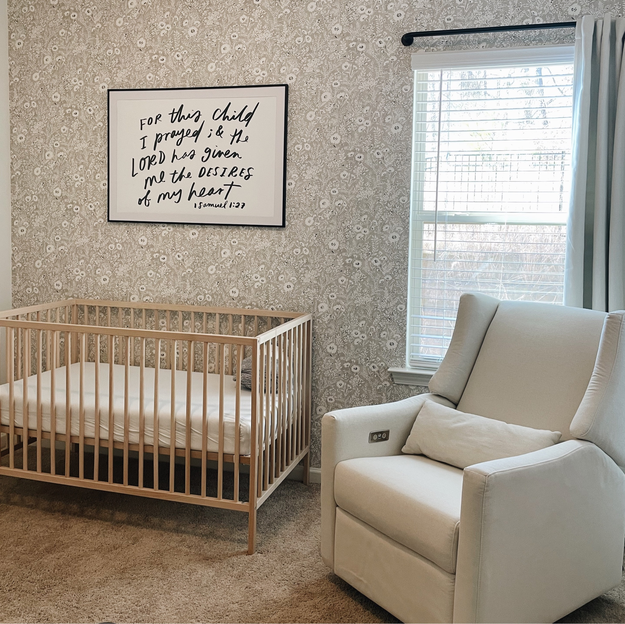 Minimal & neutral baby girl nursery. 


#LTKFamily #LTKBaby #LTKKids
