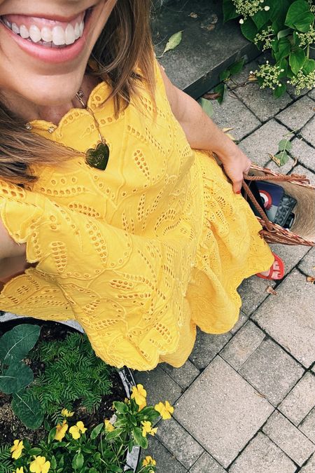 Sunshine outfit on a rainy day. 

#LTKStyleTip #LTKSeasonal