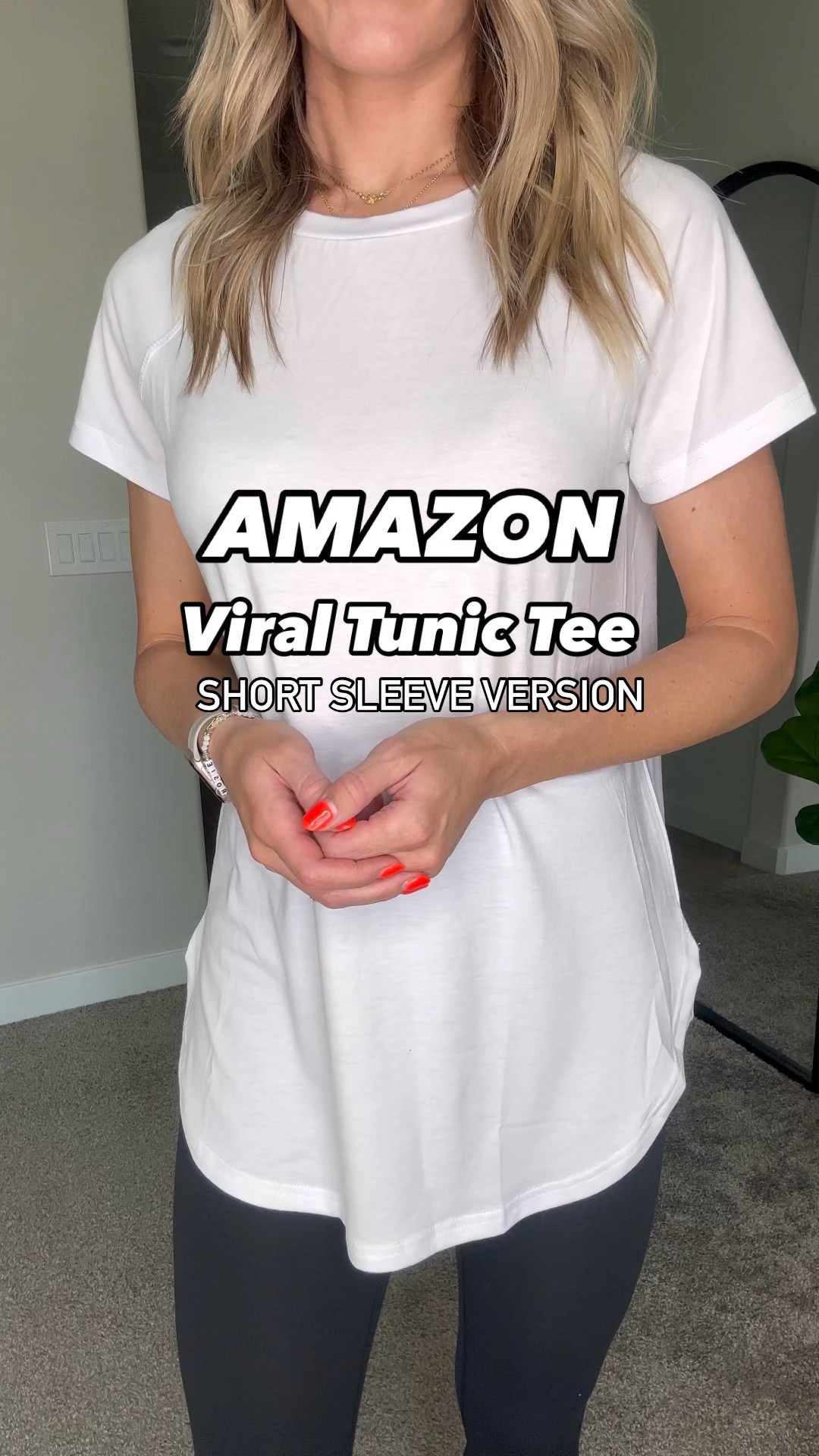 Amazon Tunic Tee Casual Outfit, leggings outfit, what to wear, how to style, summer outfit idea, spring outfit idea, everyday outfit 

#LTKfindsunder50 #LTKstyletip #LTKfindsunder100